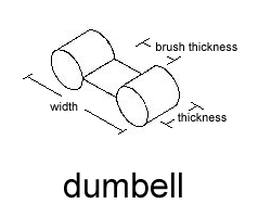 Dumbell Spring Drawing