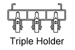 Triple Holder Drawing